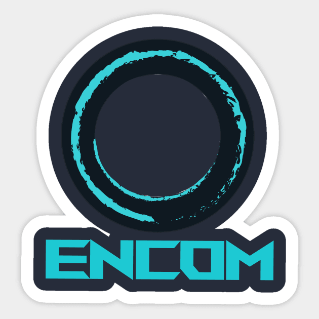 ENCOM Logo Sticker by sprosick